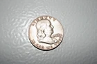 1958 Benjamin Franklin Silver Half Dollar mint mark D