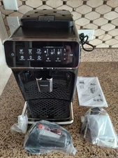 Philips 3200 Super-Automatic Espresso Machine with Latte Go EP3241/54- Black