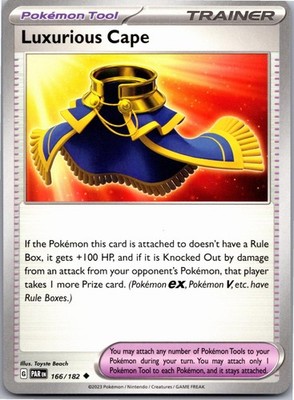 Luxurious Cape 166/182 Uncommon Paradox Rift Pokemon Near Mint