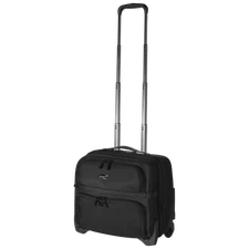 Olympia USA Elite Rolling Overnighter (Black)