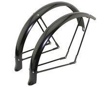 Original Lowrider 26" Fender Set Flared Standard Balloon 80mm Matte Black