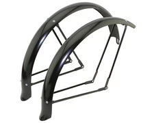 Original Lowrider 26" Fender Set Flared Standard Balloon 80mm Matte Black