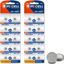 20 pcs AG1 SR60 LR621 364 164 SR621 1.5V Alkaline Battery Watch Batteries pack