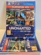 PS4 Uncharted The Nathan Drake Collection Trilogy 3 Games New and Sealed
