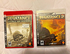 Resistance: Fall of Man Greatest Hits + Resistance 2 Factory Sealed - PS3 2006
