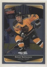1999-00 Upper Deck Ultimate Victory Sergei Samsonov #7 0y3