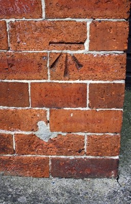 Foto 6x4 Benchmark auf Sri Guru Nanak Sikh Tempel grüne Seite \/SE2732 Ordn c2016