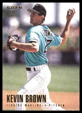 Kevin Brown 1996 Fleer Update #U131 Marlins MLB READ FREE SHIPPING AutographDen
