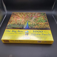 SunsOut The Big Boy 1000 Piece Peacock Puzzle NIB 7