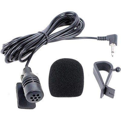 NowTH 2.5mm Microphone HD Voice Assembly Mic for Pioneer Car DVD Black