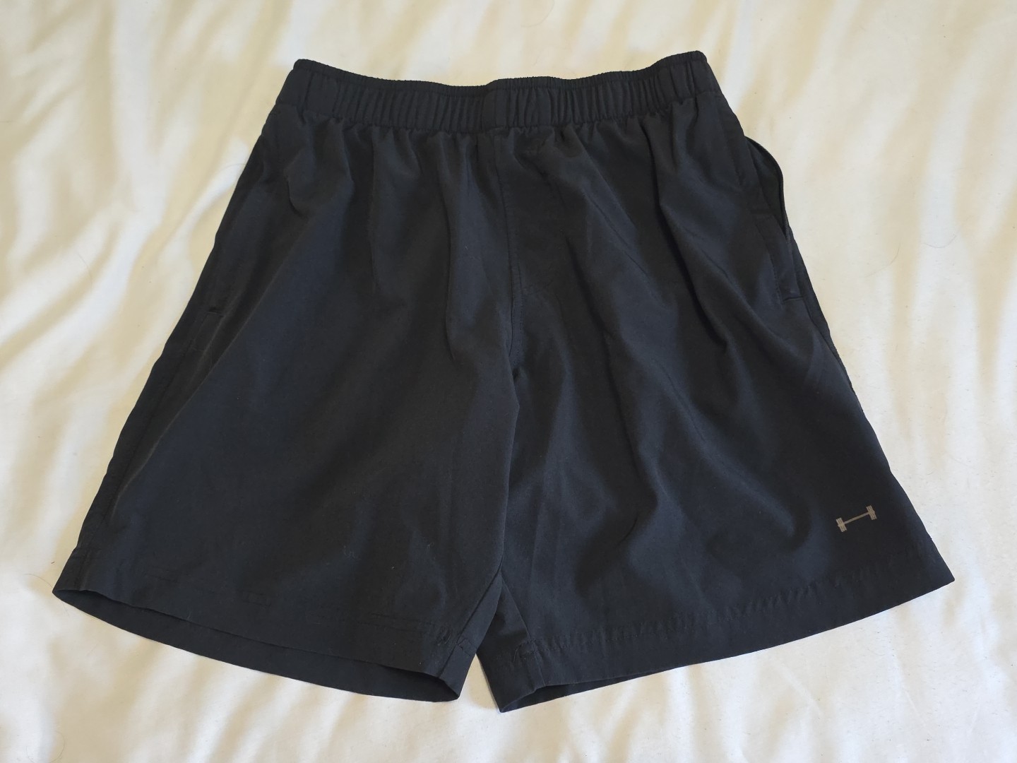 Barbell Apparel Performance Black Lined Drawstrin… - image 1