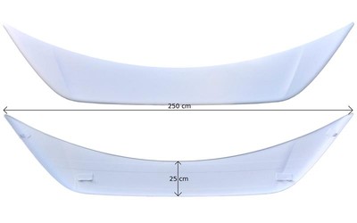 fits MERCEDES ACTROS MP4 GIGA SPACE SPOILER DACH