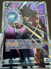 Dragon Ball Super Fusion World Bardock A Lonesome Final Battle Alt Art FS05-16