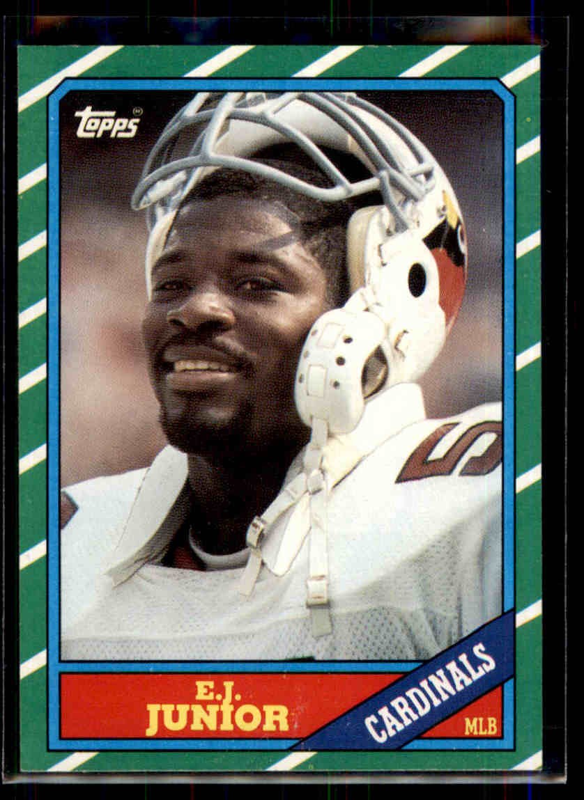 1986 Topps E.J. Junior #336 St. Louis Cardinals