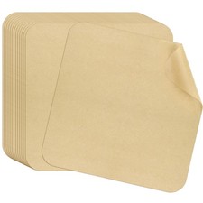 WMKGG 12 inch Air Fryer Parchment 12"x12"-100 pcs Paper, Unbleached