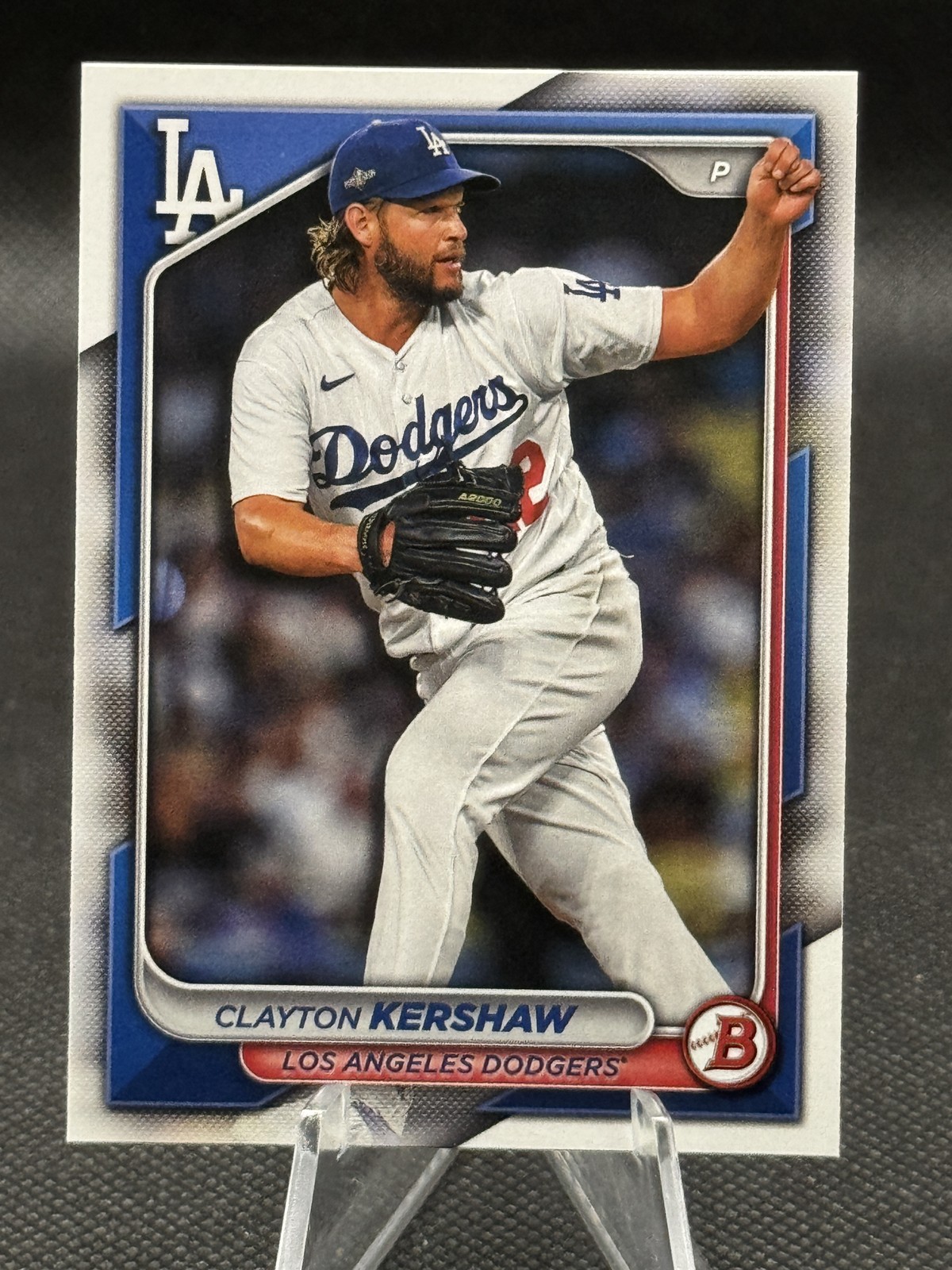 Clayton Kershaw #56 Baseball Cards 2024 Bowman trading card — raw and PSA graded price guide