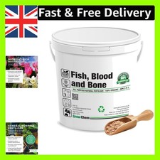 Nutrient-Packed 1KG Organic Fish, Blood & Bone Fertilizer - Multi-Purpose Growth 15.99 per kilo