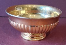 Vintage Royal Winton Grimwades ‘ Golden age’ Sugar Bowl GOLD