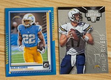 2025 Optic Najee Harris Aqua 238/349 & 2014 Totally Certified Philip Rivers #77