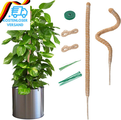 Mcbazel 2X70Cm Monstera Rankhilfe Kokosfaser Rankhilfe Mit Zubehör, Pflanzenstüt