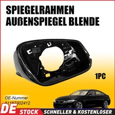 Spiegelrahmen Au�enspiegel Blende rechts innen Schwarz f�r BMW F20 F21 F22 F30