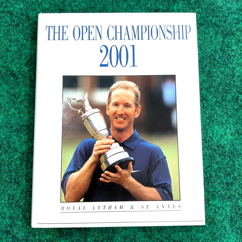Libro de golf vintage The Open Championship oficial 2001 Royal Lytham, ¡bueno! Foto 2 de 4