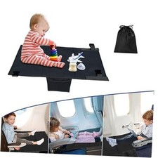 Toddler Airplane Bed, Airplane seat Extender for Kids,Kids Airplane Seat Black