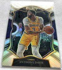 2020-21 Select Basketball Anthony Davis Los Angeles Lakers Silver Prizm #45