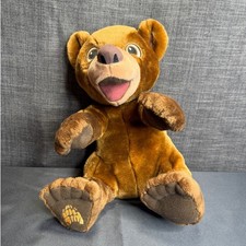 VTG 2003 Disney Brother Bear Tumble N Laugh Koda Plush 12" Hasbro TESTED WORKS