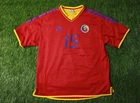 ROMANIA TEAM 15 2004/2005 PLAYER ISSUE FOOTBALL SHIRT JERSEY THIRD ADIDAS SIZE L