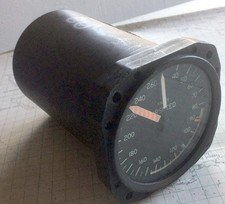Cessna / Aerosonic Airspeed Indicator 0-260 KTS PN 9600520-3 – Untested