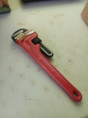 Stanley Heavy Duty 10'' Pipe Wrench