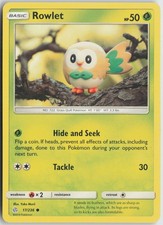 Rowlet Common SM - Cosmic Eclipse 17/236 LP on eBay