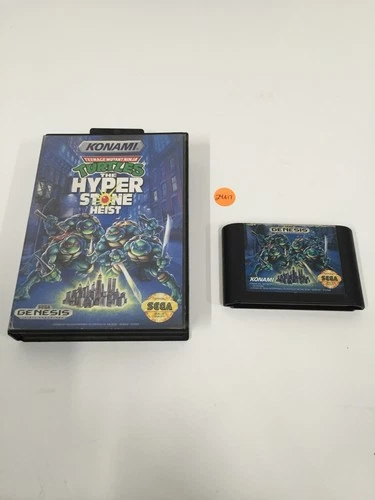 Teenage Mutant Ninja Turtles: The Hyperstone Heist (Genesis, 1992) Tested 24A17