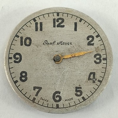 Antique Paul Moser Watch Movement 