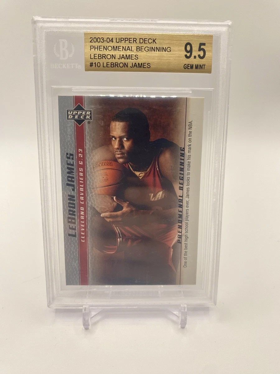 LeBron James Grade 9.5 Basketball Sports Trading Card Singles