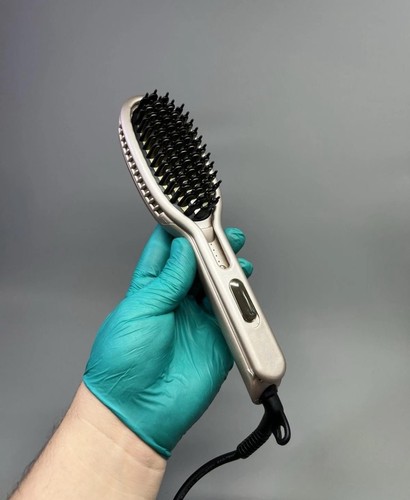 Hair Straightener Hot Brush Curler Holder Clamp Ceramic Coating Ionic Anti Scald - Picture 16 of 19