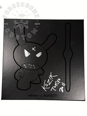 Frank Kozik & MAD Signed Kidrobot for Swatch Tokyo Launch Event Set 20 Aug 2011
