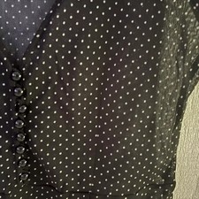 Vintage Japan Sheer Dot Blouse Camisole