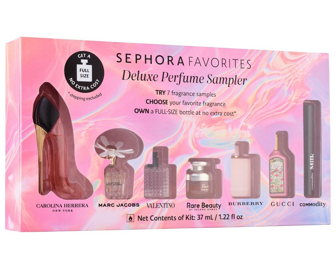 香水(女性用) (M29)SEPHORA FAVORITES Sephora Favorites Deluxe Perfume Sampler 7 Mini - Mothers Day *NO