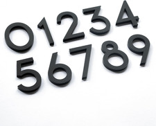 2 Inch House Numbers, Self-adhesive Mailbox Numbers Modern House Number 0-9  Ou