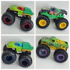 Lot Of 5 Monster Jam Trucks 1:64 Destroyer A51 Patrol 2020 Viacom Hot Wheels Car