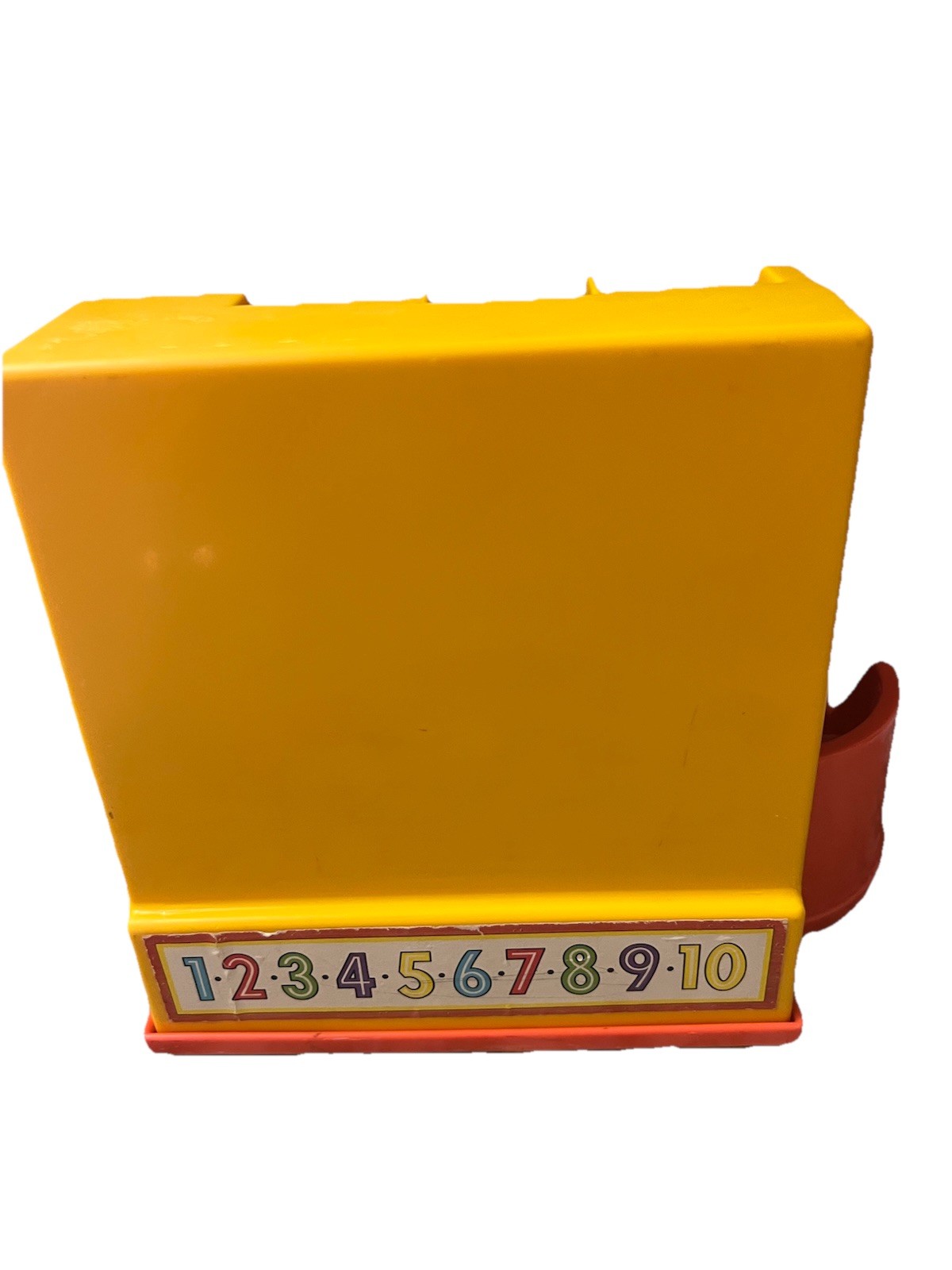 как выглядит Vintage Fisher Price Cash Register 926 Works Tested No Coins Included фото