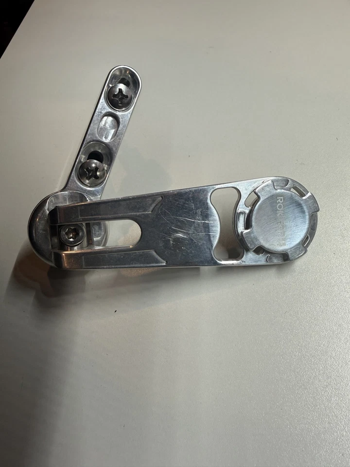 ROKFORM - Motorcycle Cell Phone Perch Mount, Clutch Perch Phone Mount Fits Mo... - Image 3 of 4