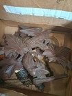 Vtg black forest Germany Cuckoo Clock Wood FOR PARTS Not working as is — photo 4