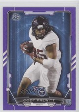 2015 Bowman Rookies Purple Cody Prewitt #39 b4a