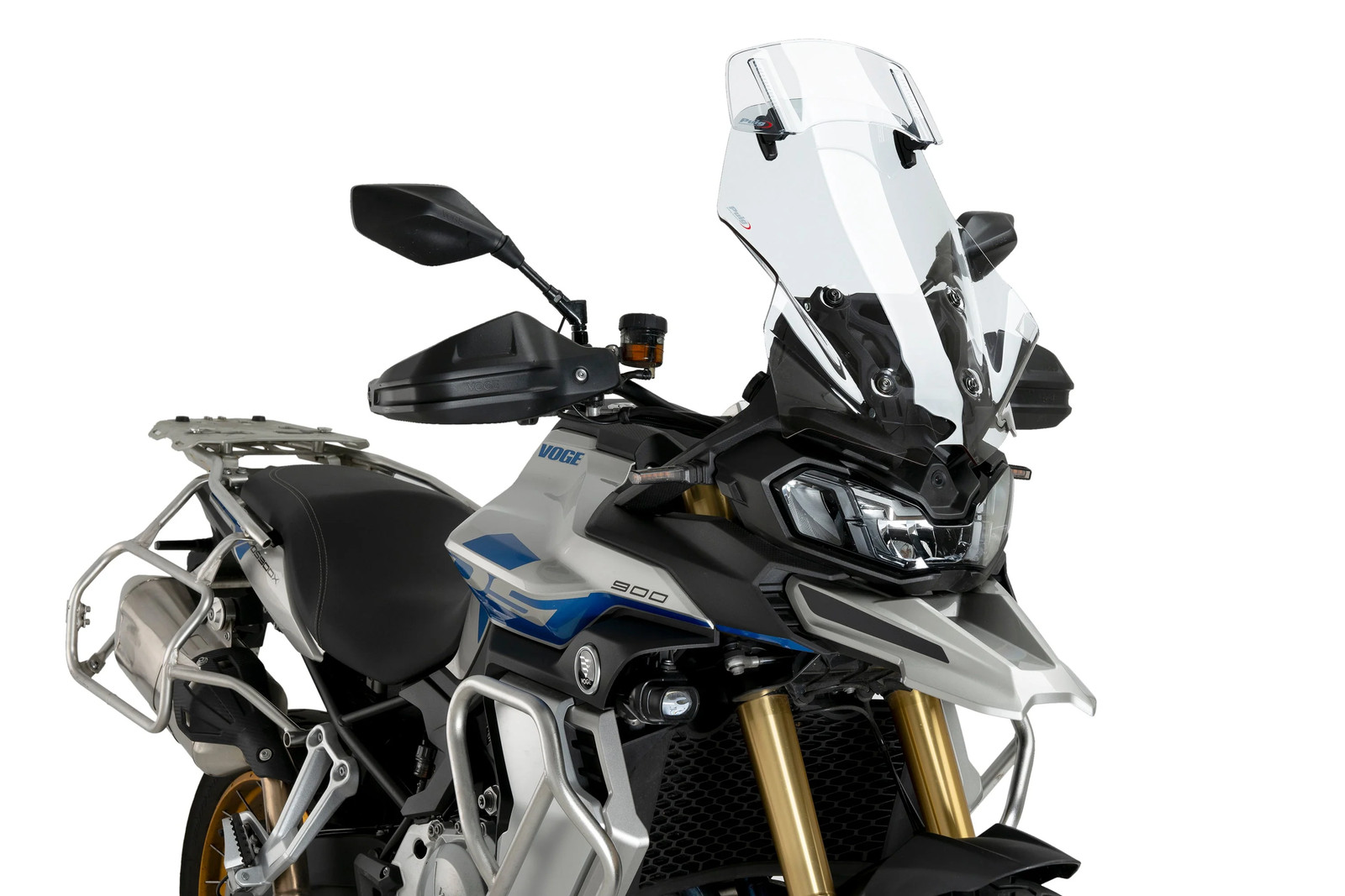 Puig Touring Screen w/ Visor | Clear | Voge DS900X 2024>Current