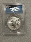2021 SILVER PEACE DOLLAR PCGS MS70  ~ CLEVELAND SIGNED LABEL