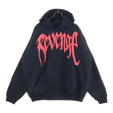 REVENGE GALLERY X Kill Hoodie Black red Hoody Double-sided Print Sweatshirt Used
