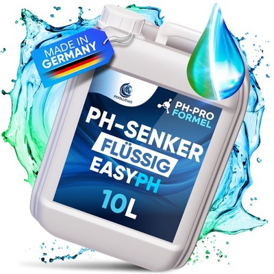 pH Minus flüssig pH Wert Senker Pool pH- Whirlpool Regulierung für Pool 10-20L		
